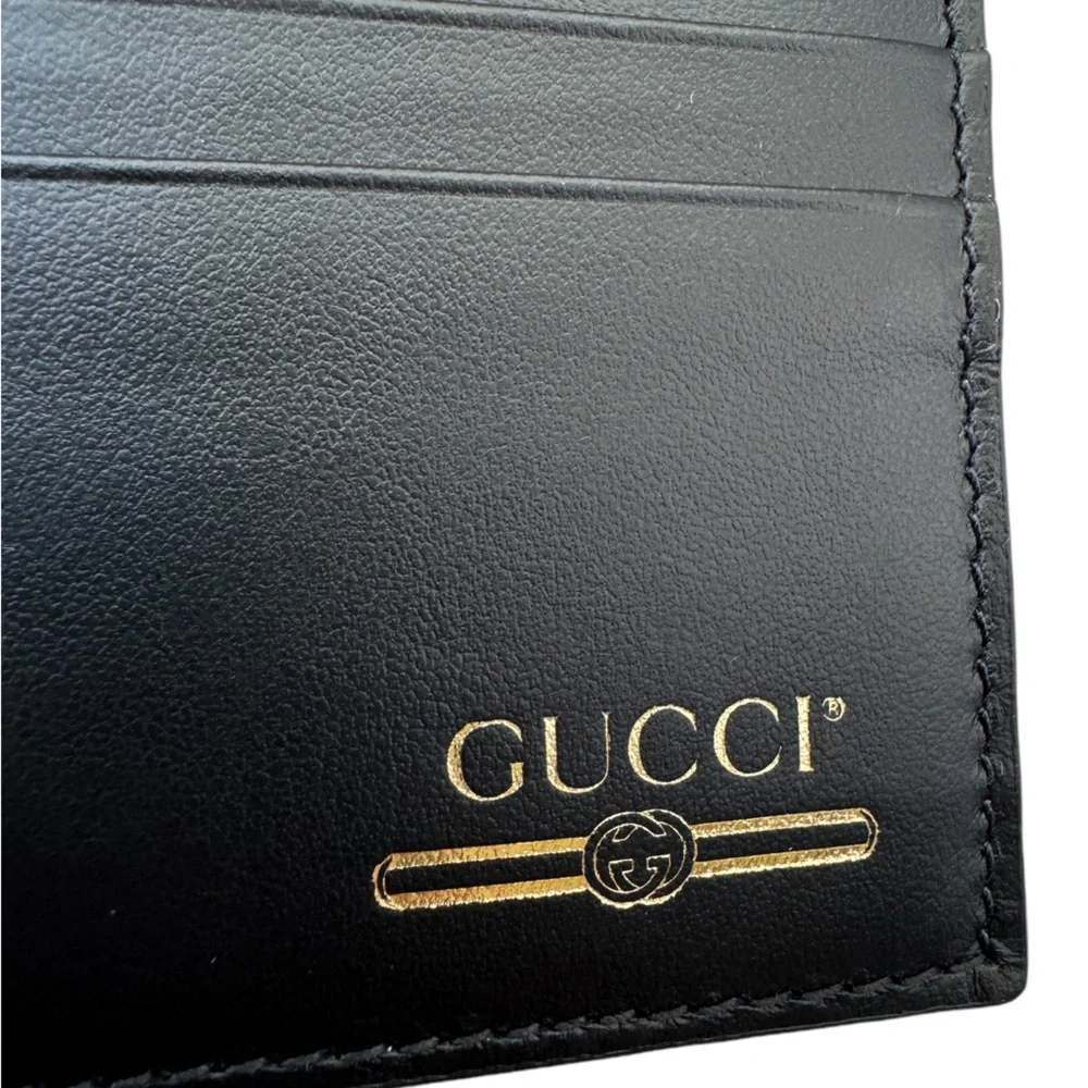 Gucci Leather Card Holder Wallet NWOT